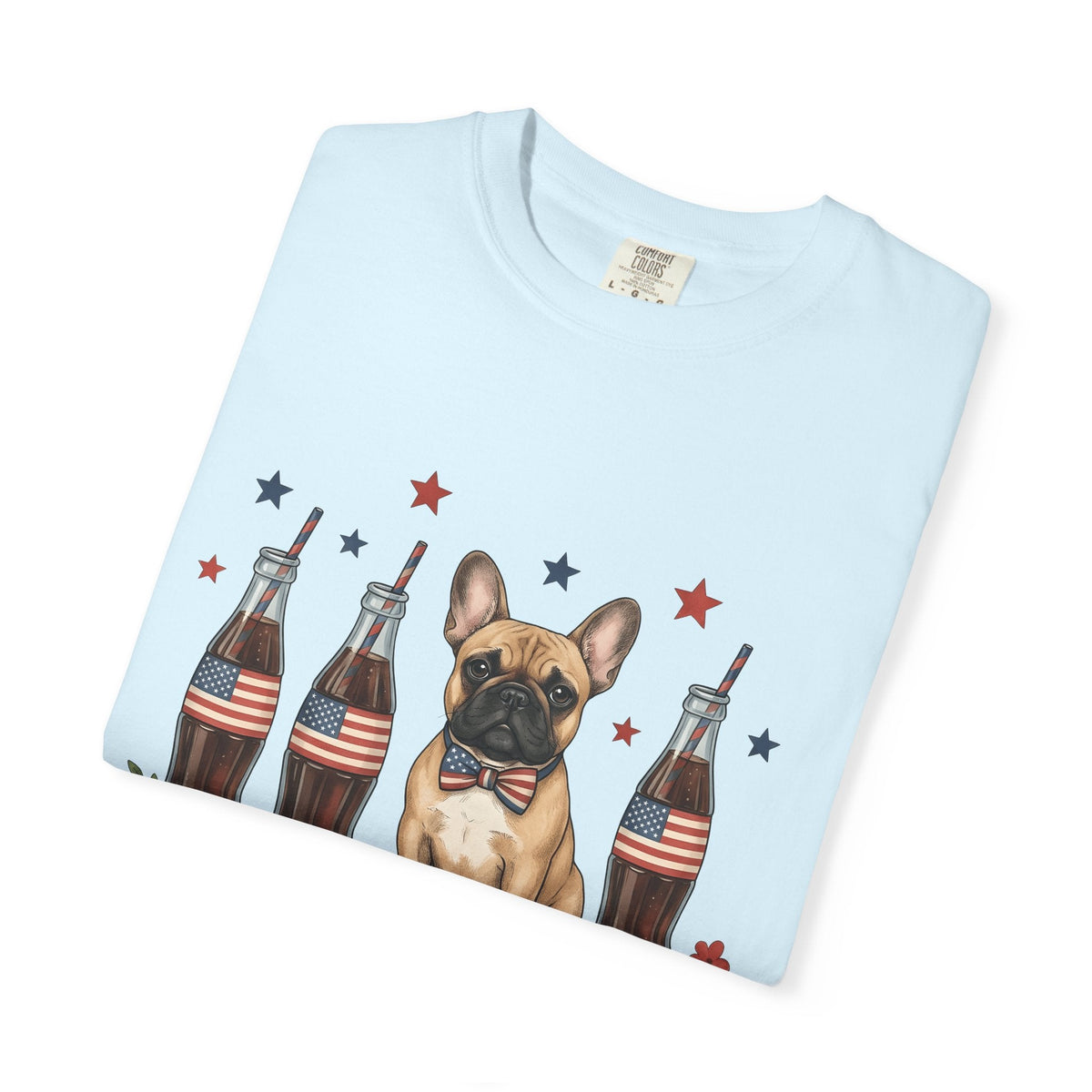 French Bulldog Shirt Dog Usa Unisex Gift Cartoon Tee product image 8