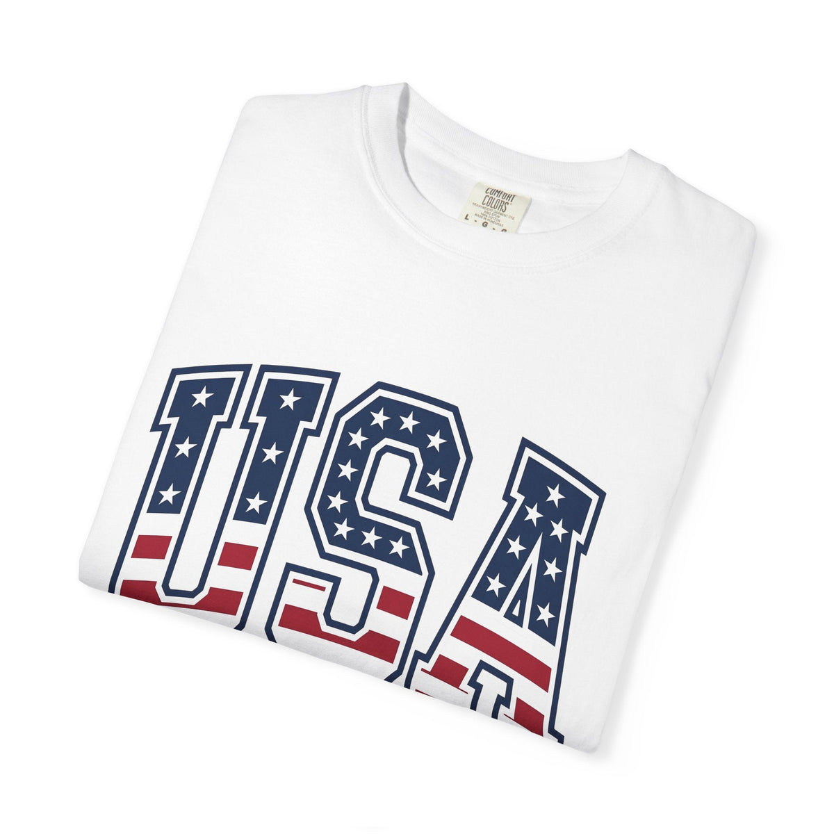 Usa Flag Letters Shirt 4th Of July Patriotic Gift Women product image 5