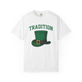 Leprechaun Hat Shirt St Patrick's Day Holiday Unisex Gift Vintage Tee Top Hat