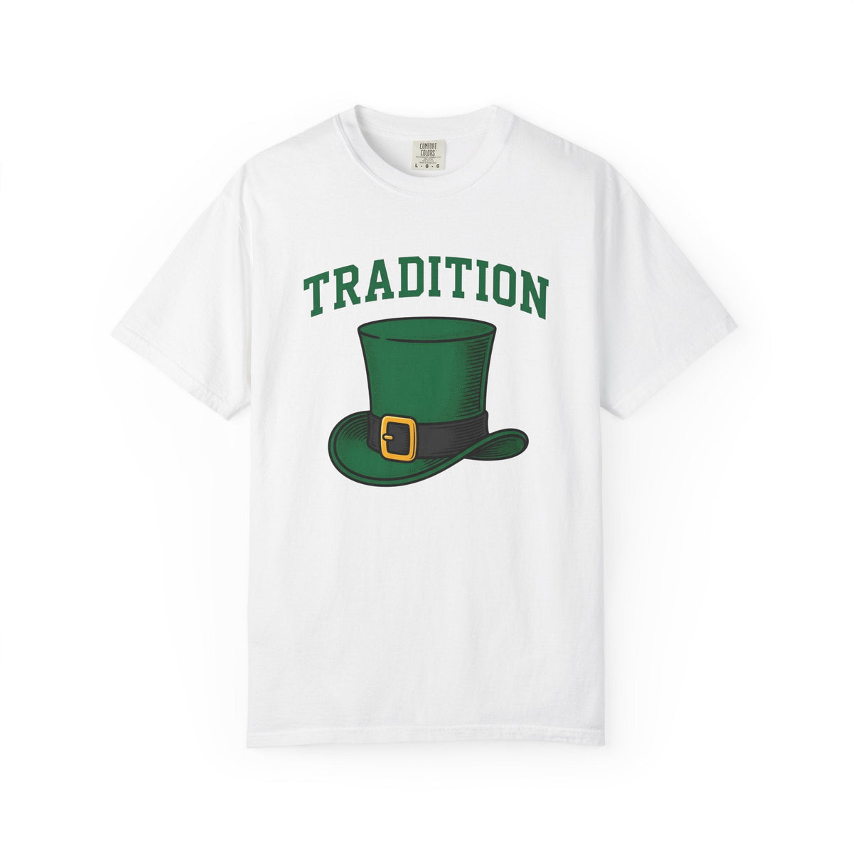 Leprechaun Hat Shirt St Patrick's Day Holiday Unisex Gift Vintage Tee Top Hat