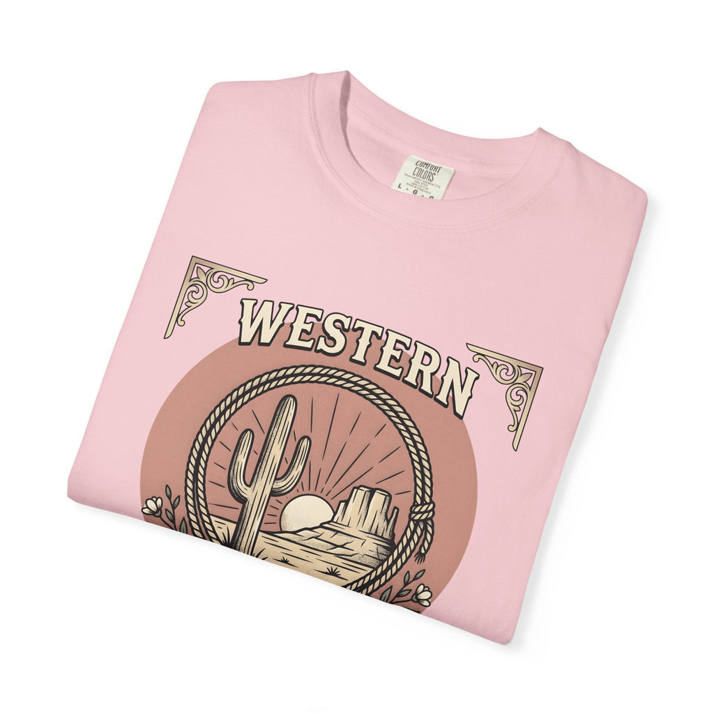 Desert Cactus Shirt Boho Chic Cowboy Unisex Gift Retro Tee product image 11