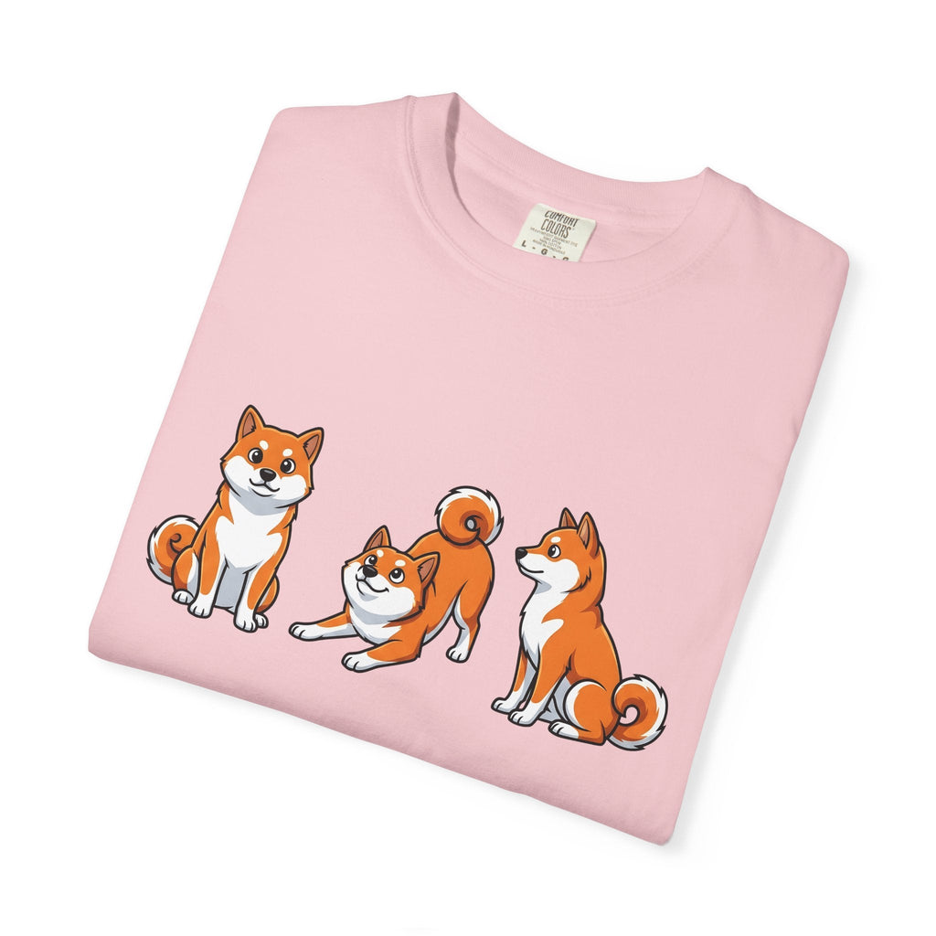 Shiba Inu Dogs Shirt Dog Fauna Unisex Gift Line Art Tee product image 11