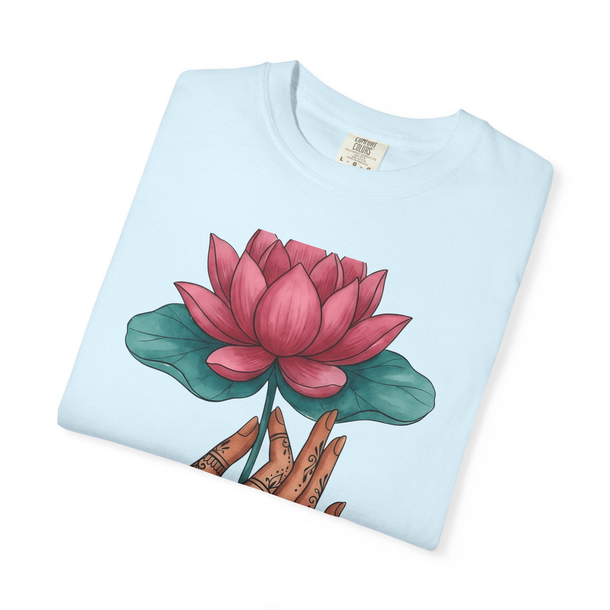 Lotus Fingers Shirt Boho Chic Spirituality Gift Women product image 8