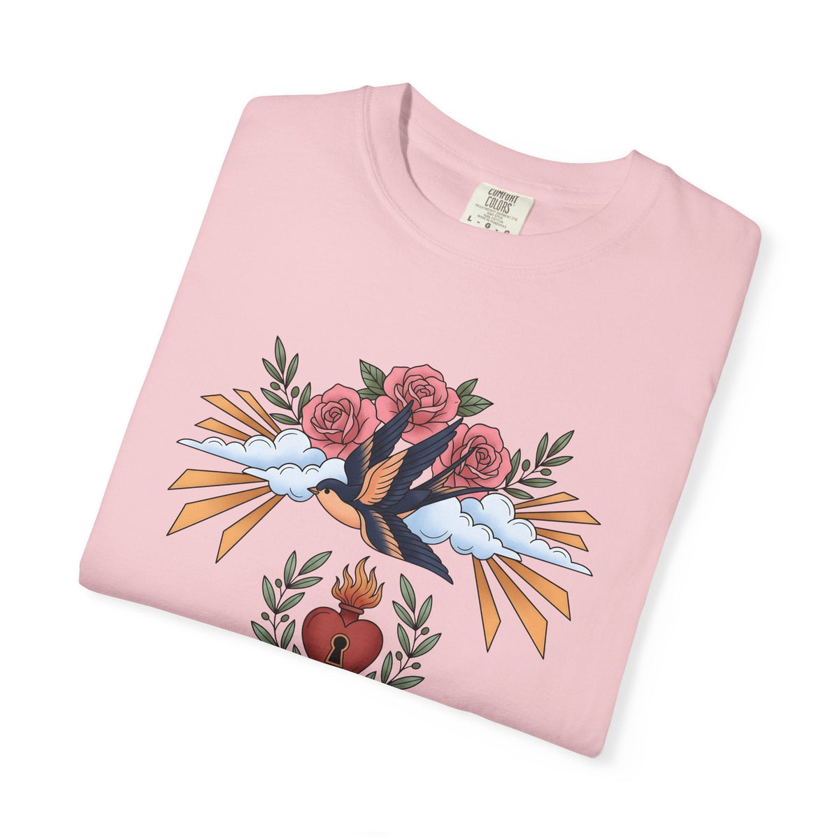 Swallow Shirt Animals & Flowers Hippie Unisex Gift Neo product image 11