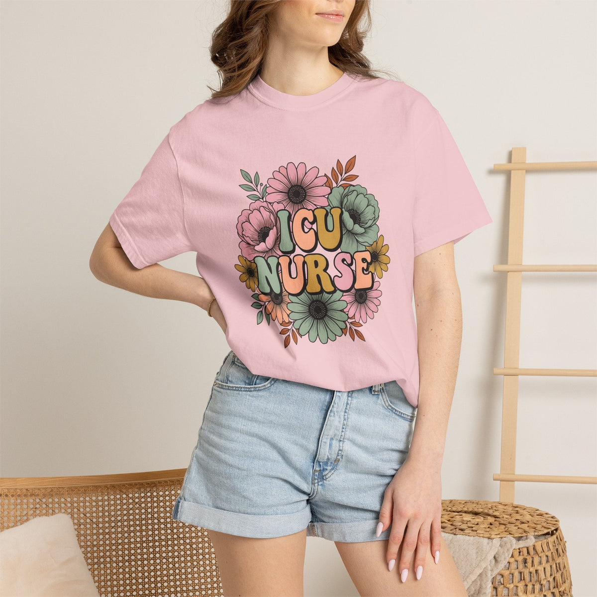 Blossom Bouquet Shirt Nurse Garden Unisex Gift Folk Tee product image 12