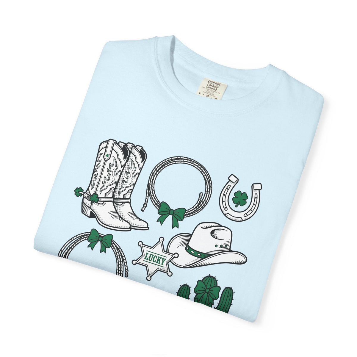 Cowboy Country Symbols Shirt St Patricks Day Rodeo Unisex product image 8