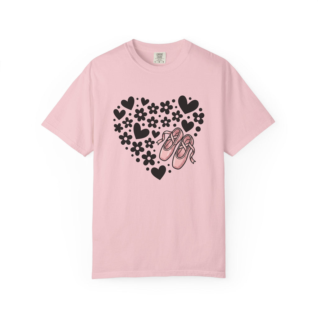 Ballet Shoes Shirt Moms Dance Gift for Women Cute Tee Pointe Shoes T-Shirt