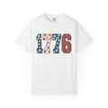 Flag Numbers Shirt America Beachwear Gift Women Botanical product image 1