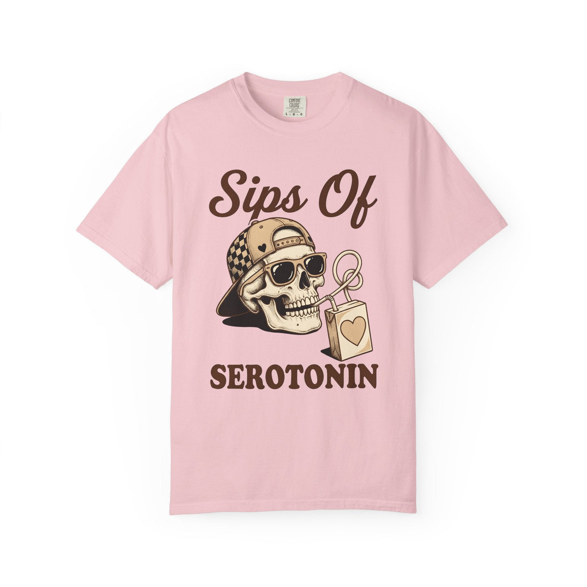 Skull Beverage Shirt Valentine Dark Gift Women Ink Tee product image 3