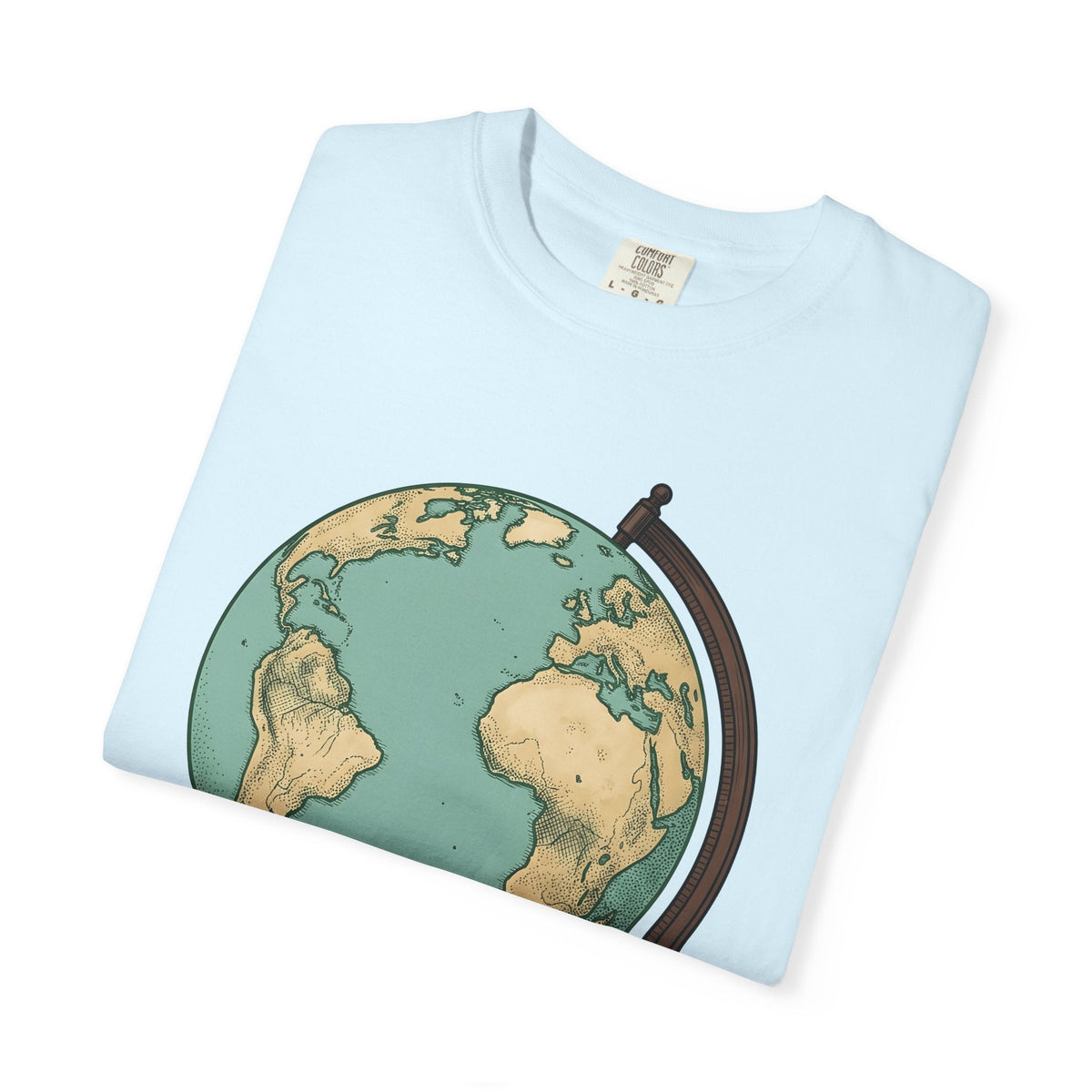 Earth Globe Shirt Travel Maps Unisex Gift Retro Tee World product image 8