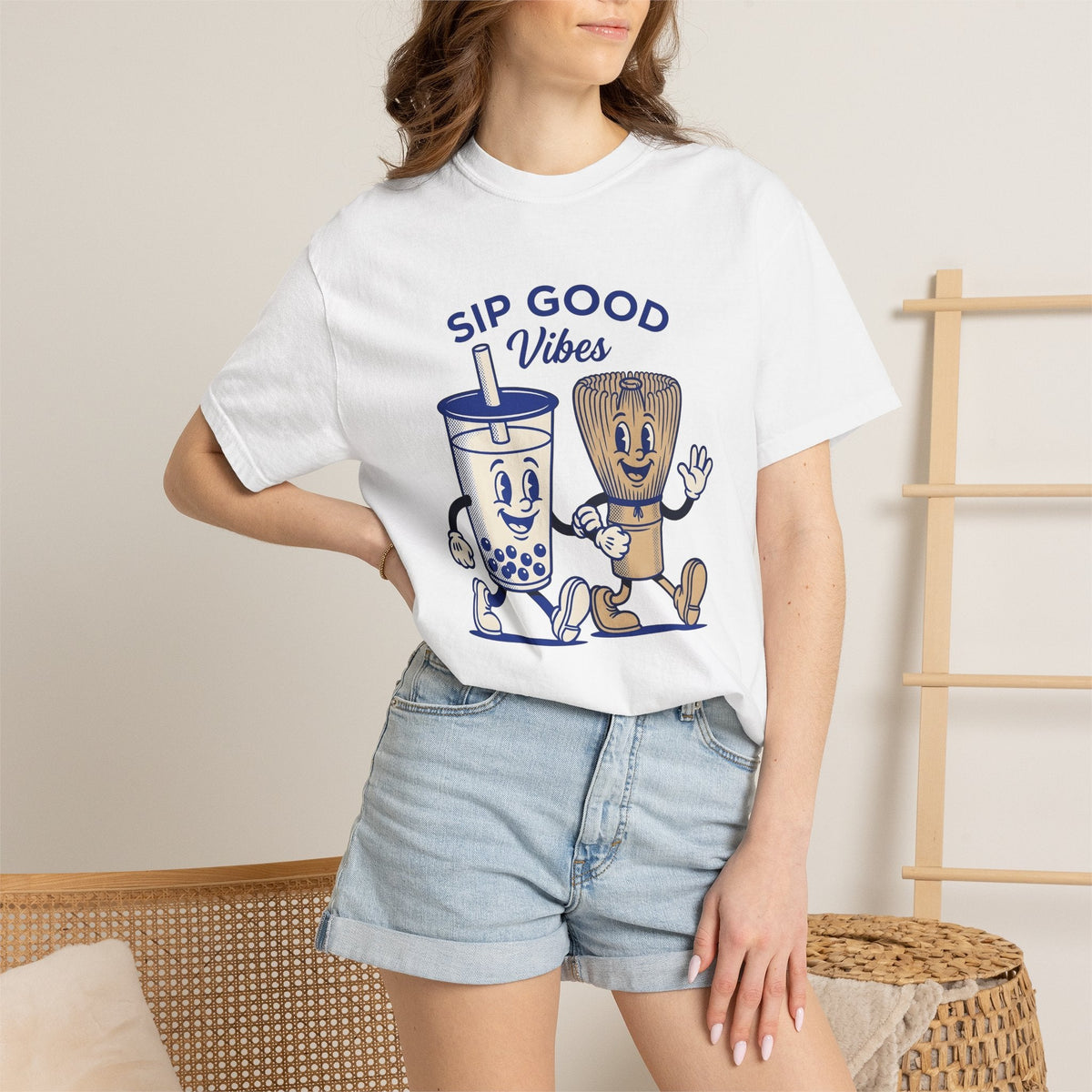 Bubble Tea Graphic Shirt Coffee Kawaii Unisex Gift Cartoon product image 6