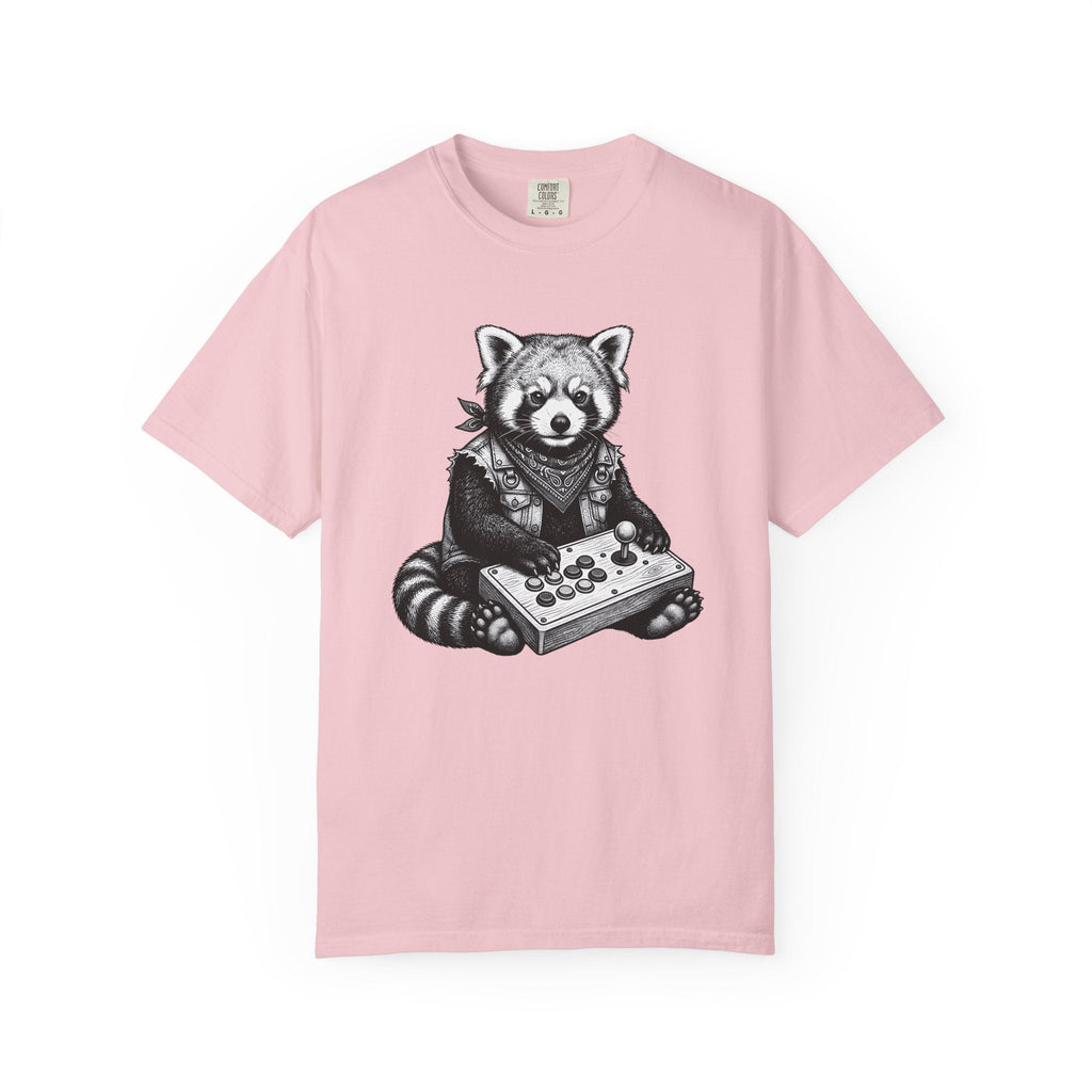 Red Panda Shirt Animals Gaming Unisex Gift Hand Drawn Tee product image 3