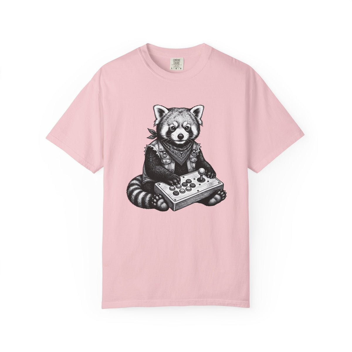 Red Panda Shirt Animals Gaming Unisex Gift Hand Drawn Tee product image 3