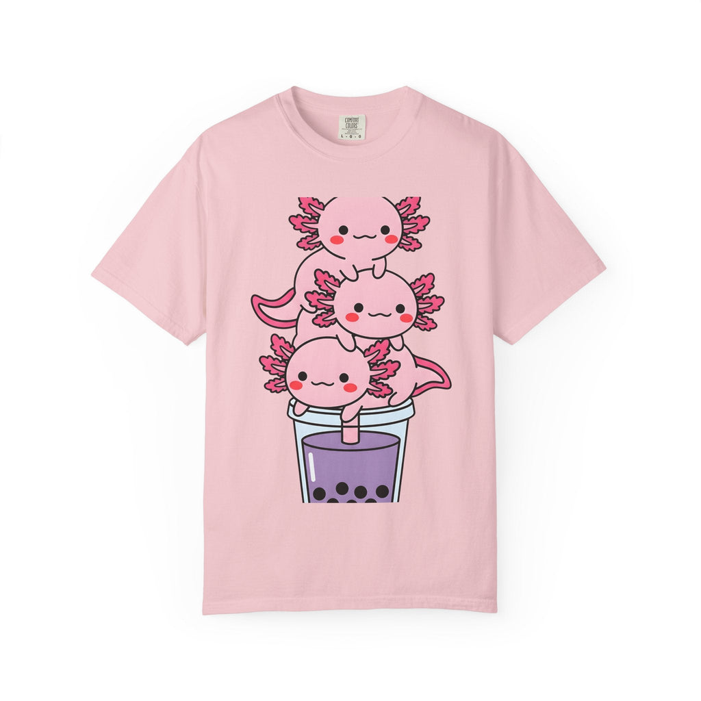 Axolotl Tea Shirt Drinks Pets Unisex Gift Cute Tee Mexican product image 3