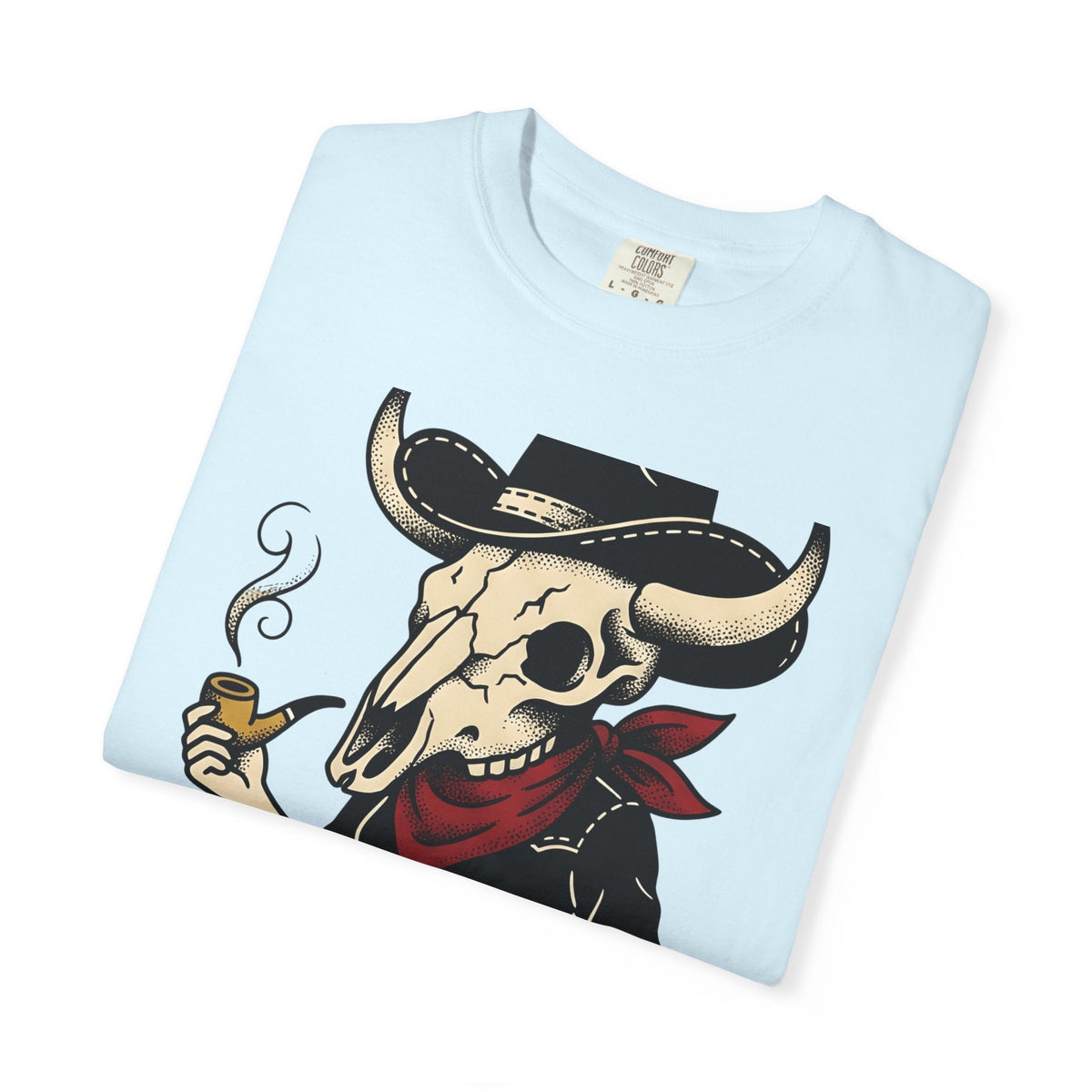 Skull Cowboy Shirt Cowgirl Country Gift for Women Line Art product image 8
