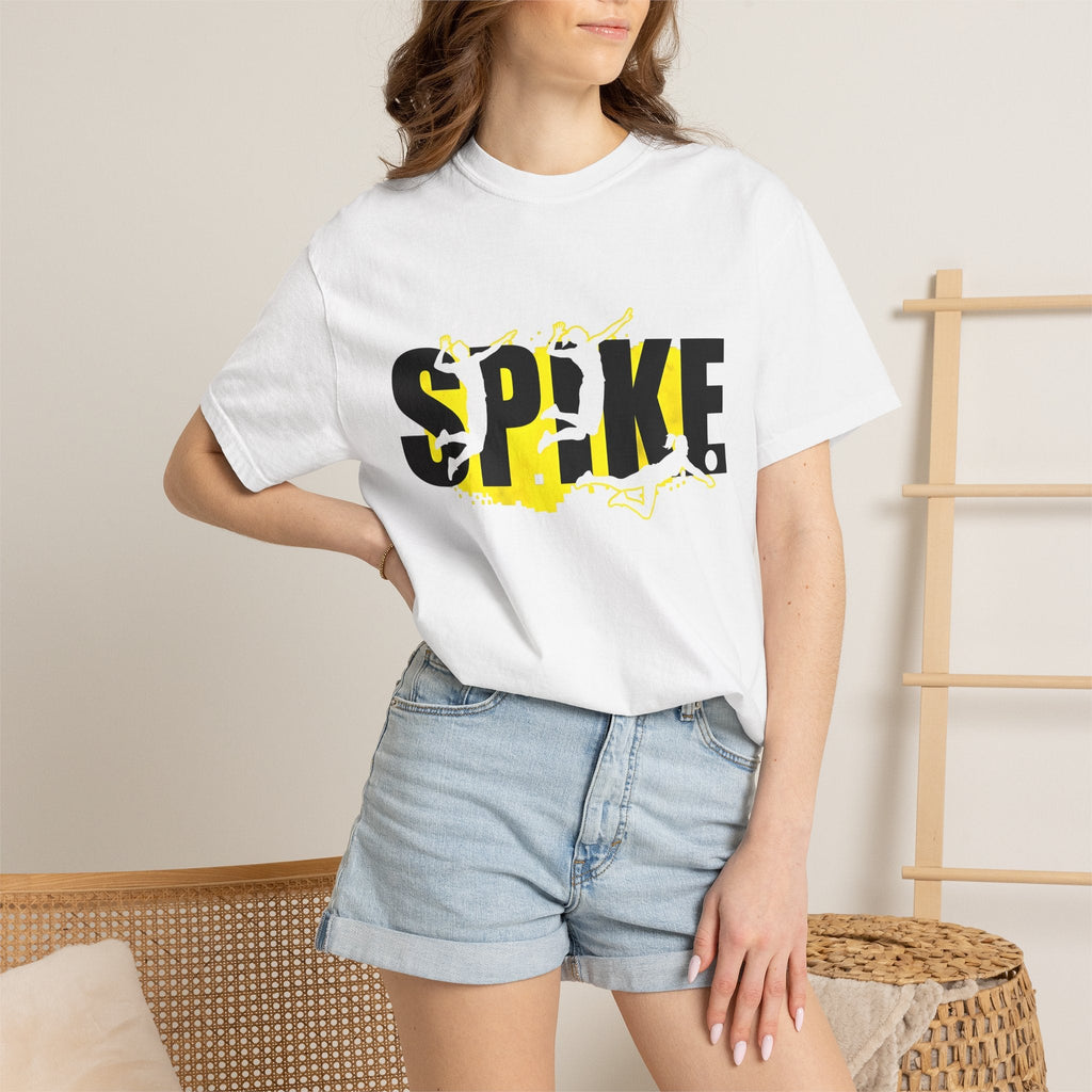 Beach Volleyball Shirt Sports Gift Women Heavy Tee T-Shirt product image 6