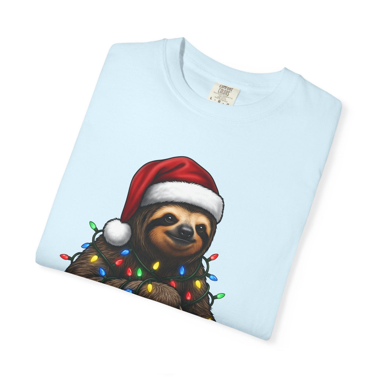 Sloth Holiday Hat Shirt Christmas Creatures Unisex Gift Animation Tee Sloth Hat