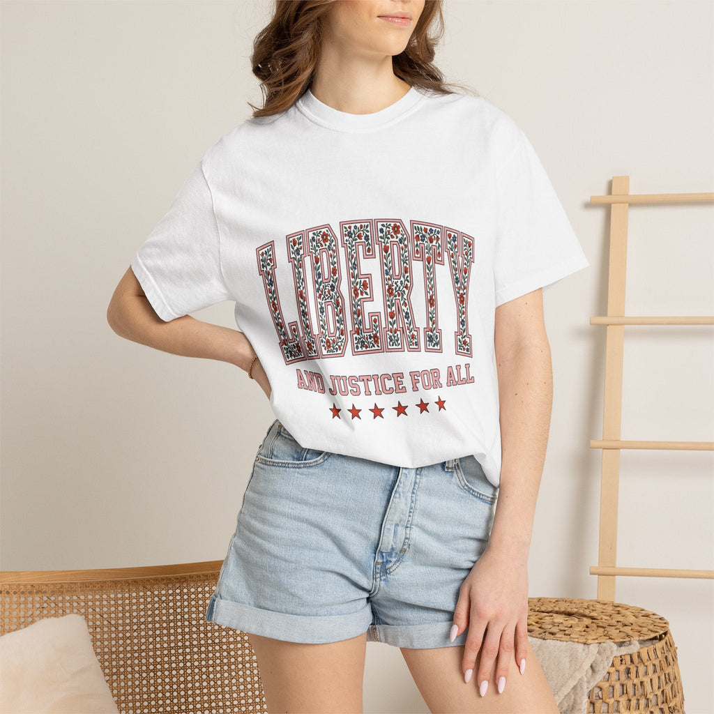 Flower Varsity Letters Shirt America Flag Unisex Gift Retro product image 6