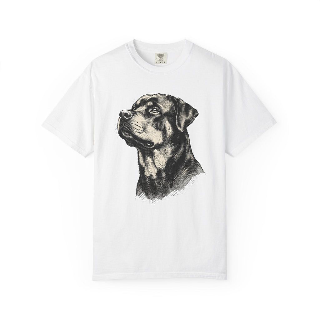 Rottweiler Portrait Shirt Dog Pets Unisex Gift Realistic product image 1