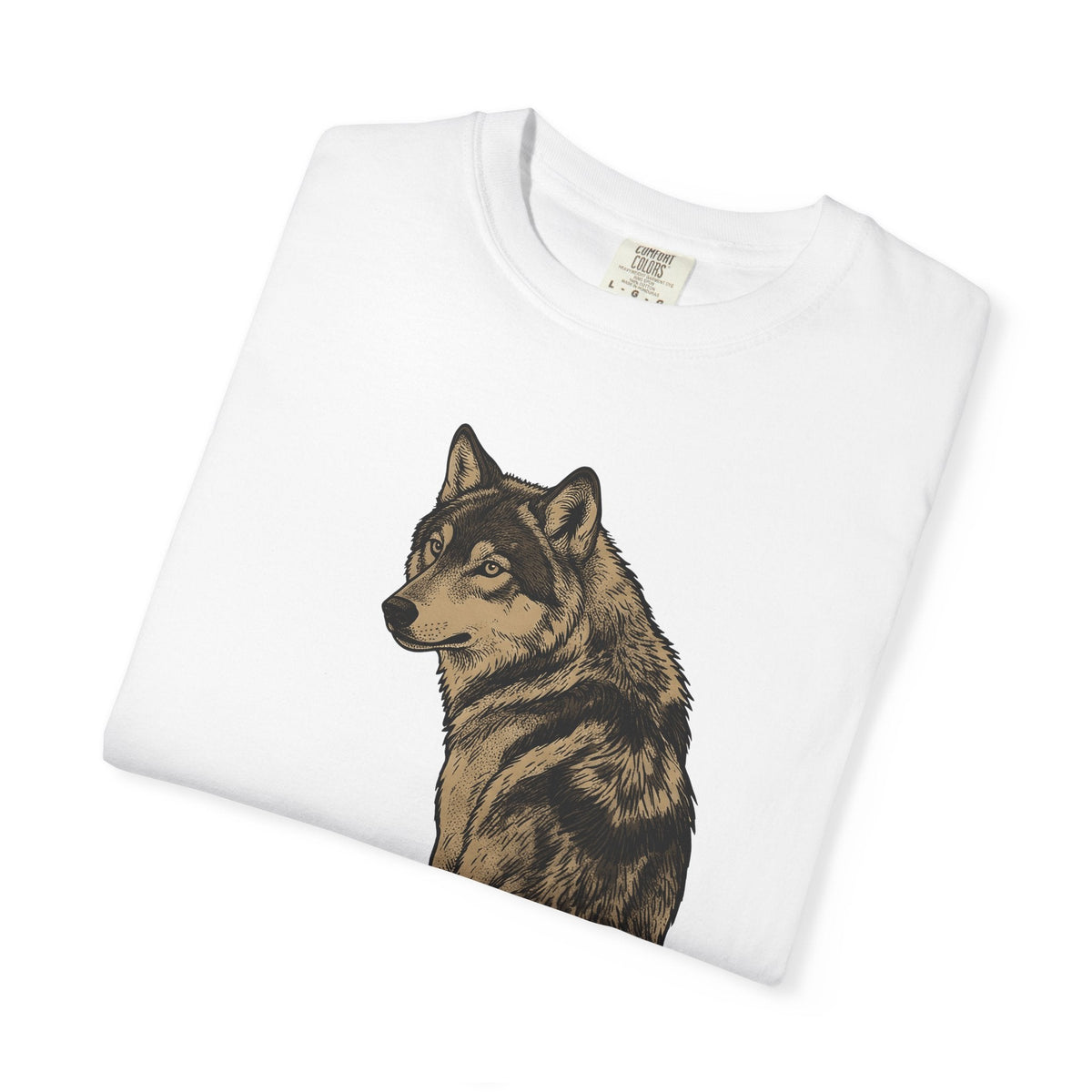 Wolf Illustration Shirt Wildlife Unisex Gift Sketch Tee product image 5