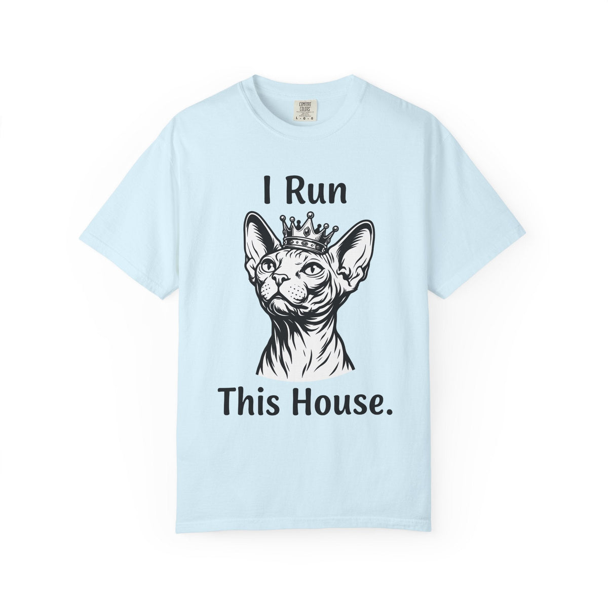 Sphynx Feline Shirt Cat Satire Unisex Gift Contour Tee product image 2