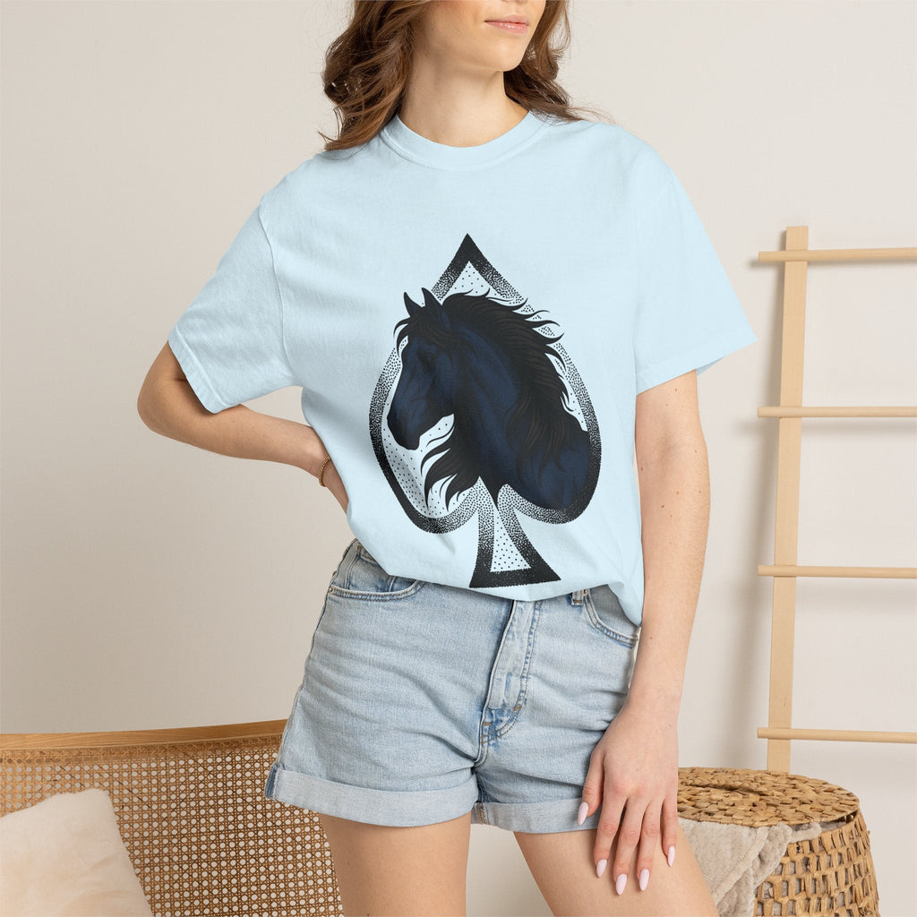 Horse Ace Shirt Cowgirl Cowboy Gift Women Traditional Tee product image 9