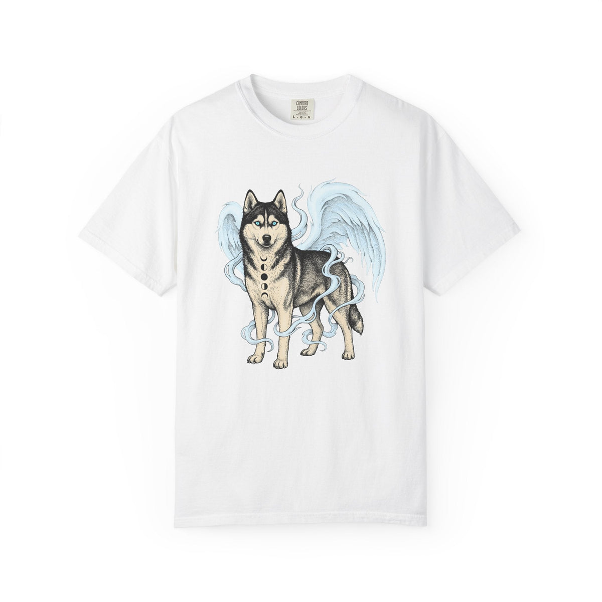 Husky Angel Shirt Dog Legend Unisex Gift Cartoon Tee product image 1