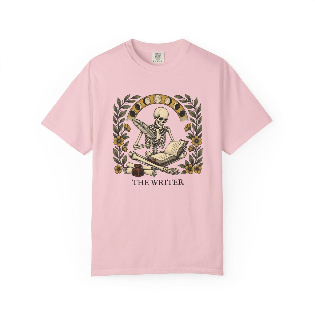 Bony Writer Shirt Boho Chic Macabre Unisex Gift Blackwork product image 3