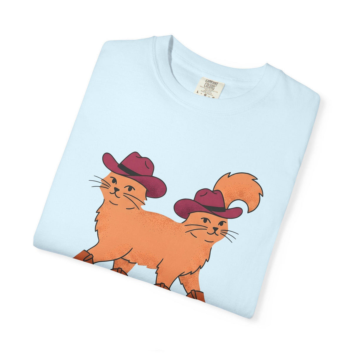 Cowboy Kitten Shirt Cowgirl Farm Gift for Women Comic Strip product image 8