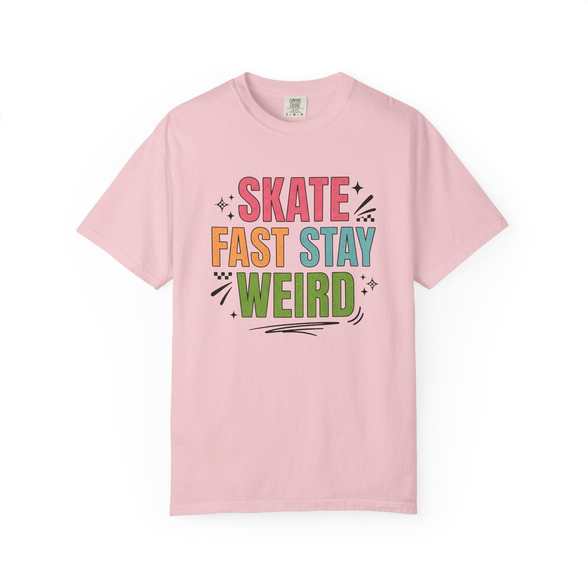 Classic Skate Lettering Shirt Skateboarding Apparel Unisex product image 3