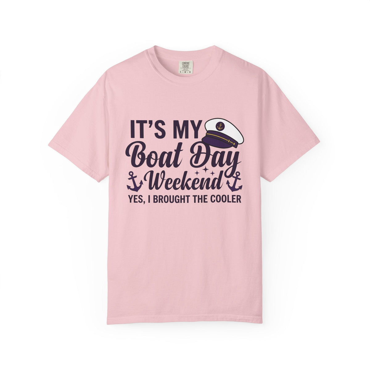 Captain Hat Shirt Boating Summer Unisex Gift Bold Tee Captain Cap T-Shirt Sailor