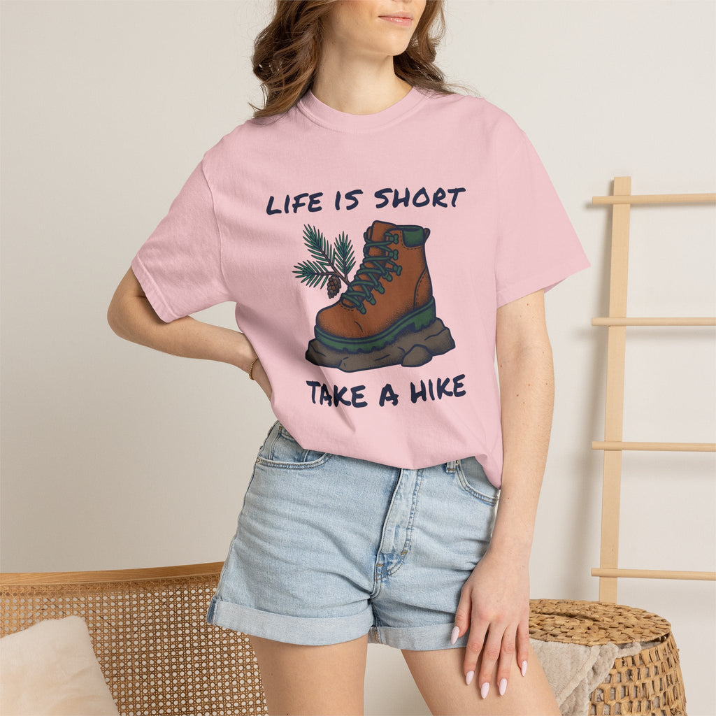 Hiking Boot Shirt Adventure Unisex Gift Vintage Tee product image 12