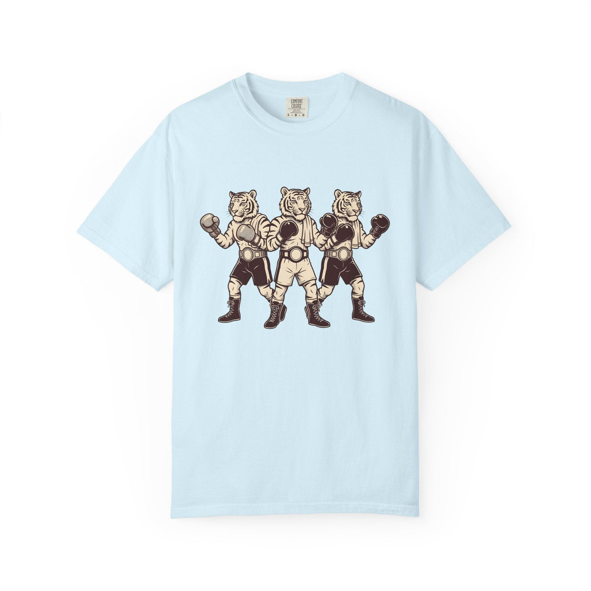 Boxing Cat Nostalgic T-Shirt – Funny Sports Kitty Lover product image 2