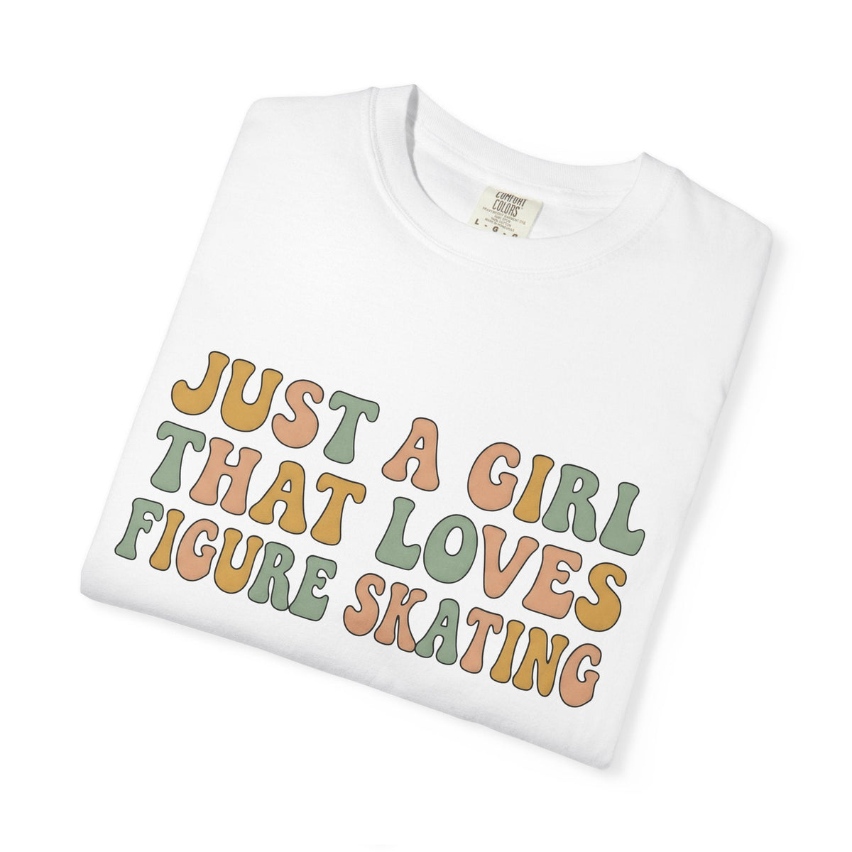 Vintage Funky Lettering Shirt Figure Skating Competitor product image 5
