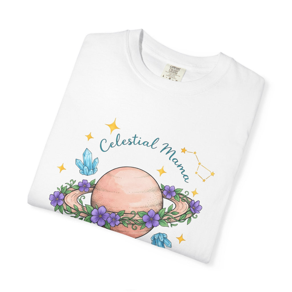 Flower Planet Shirt Boho Chic Astrology Unisex Gift Fantasy product image 5