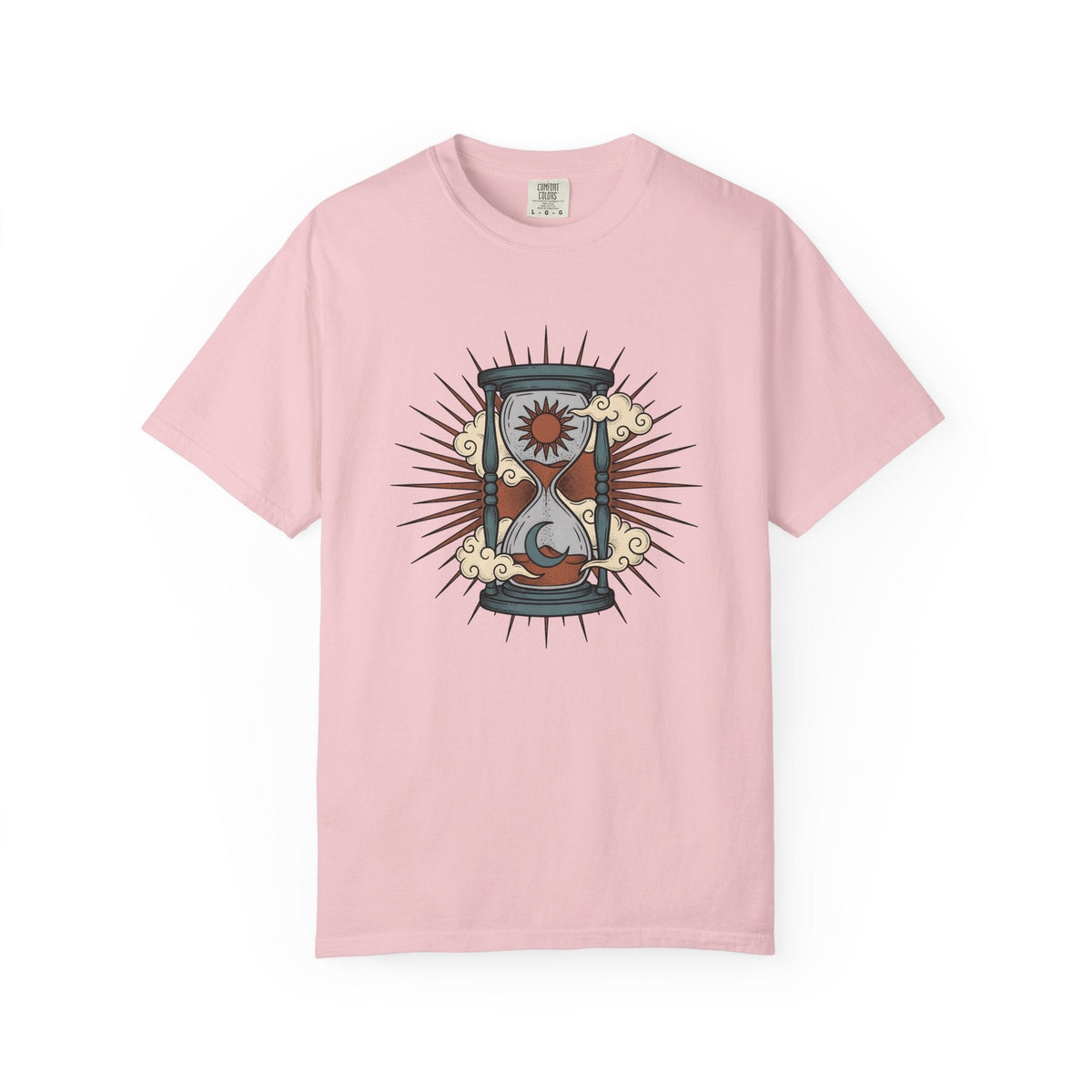 Hourglass Sun Moon Shirt Boho Chic Astrology Unisex Gift product image 3