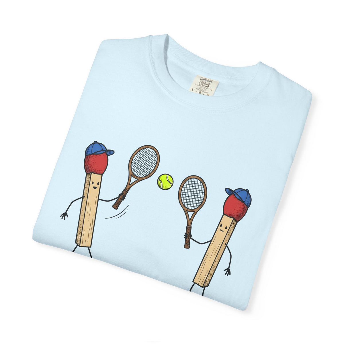 Matchstick People Shirt Sports Tennis Balls Gift Women product image 8