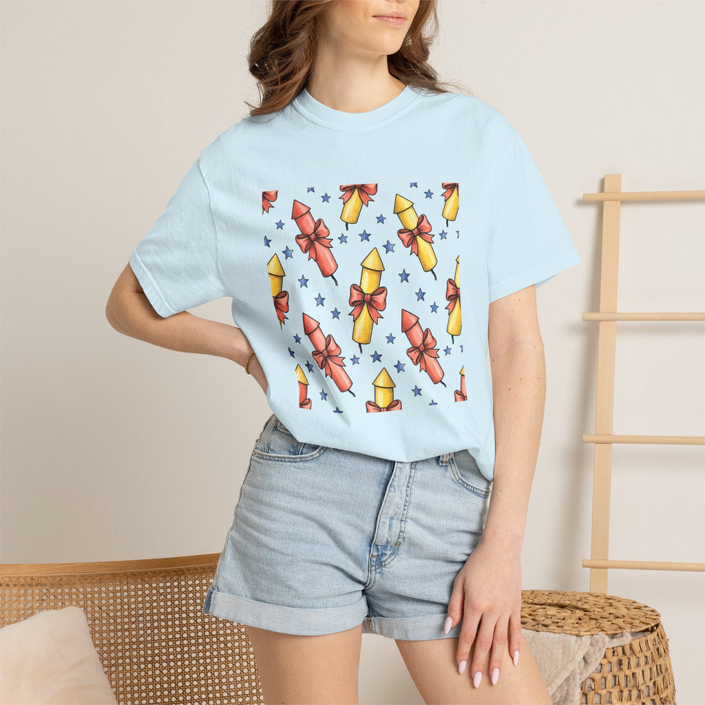 Firework Rockets Shirt 4th Of July Independence Unisex Gift product image 9