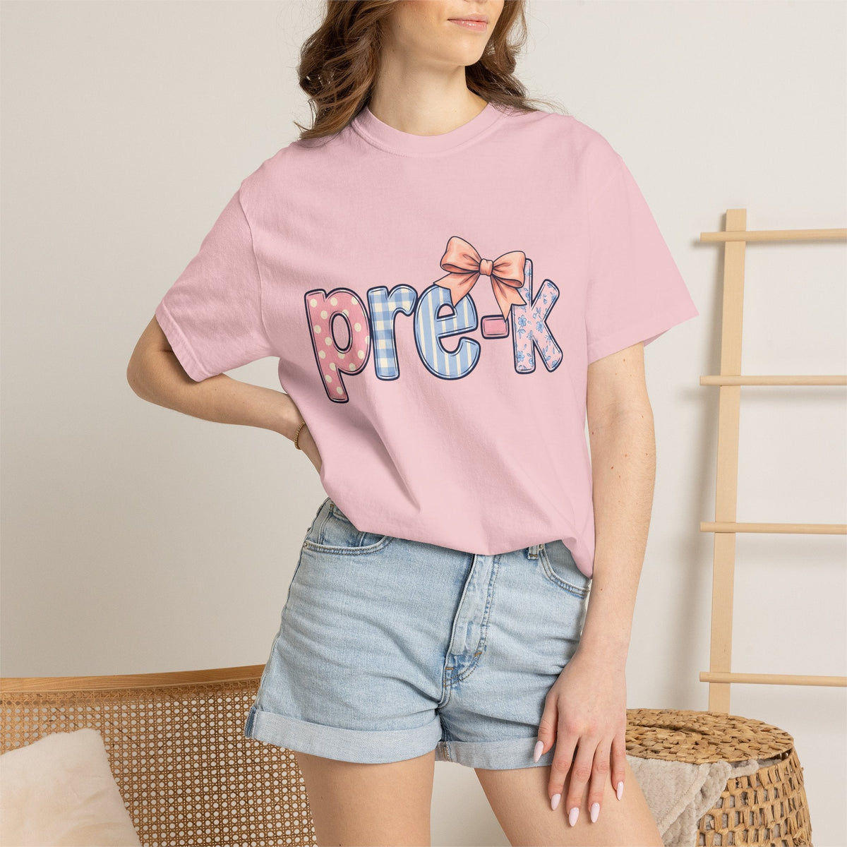 Pastel Bow Motif Shirt Teachers Learning Unisex Gift product image 12