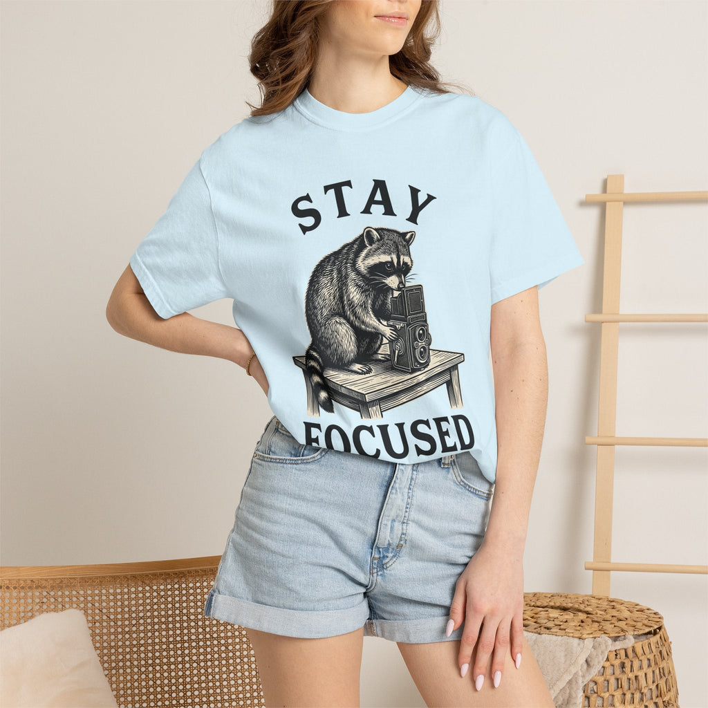 Raccoon Photo Camera Shirt Animals Photos Unisex Gift product image 9