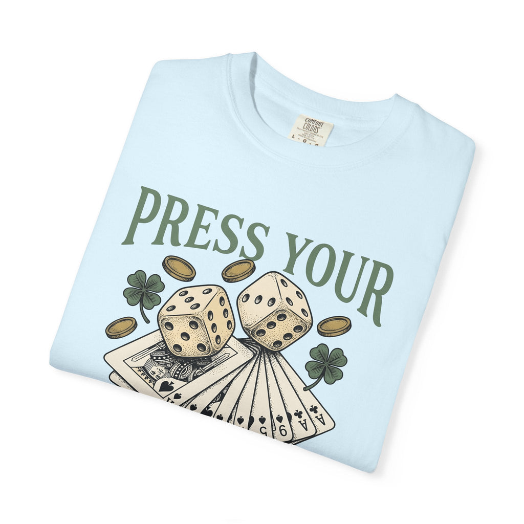 Dice Cards Shirt St. Patrick's Day Casino Unisex Gift Retro product image 8