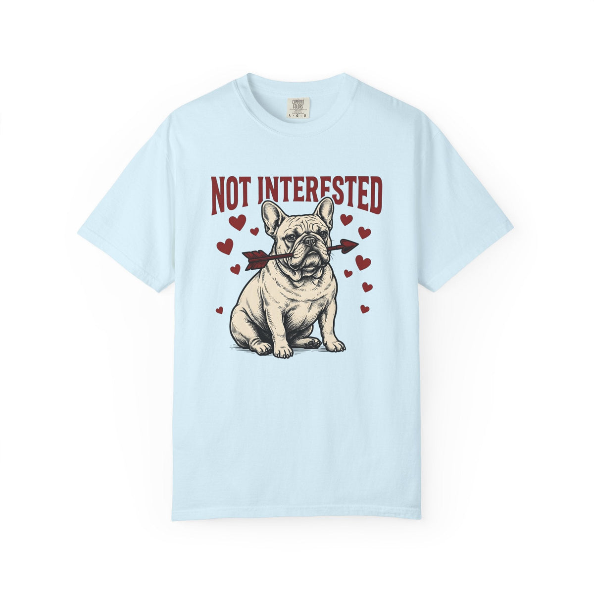 French Bulldog Shirt St. Valentine's Day Animal Unisex Gift product image 2