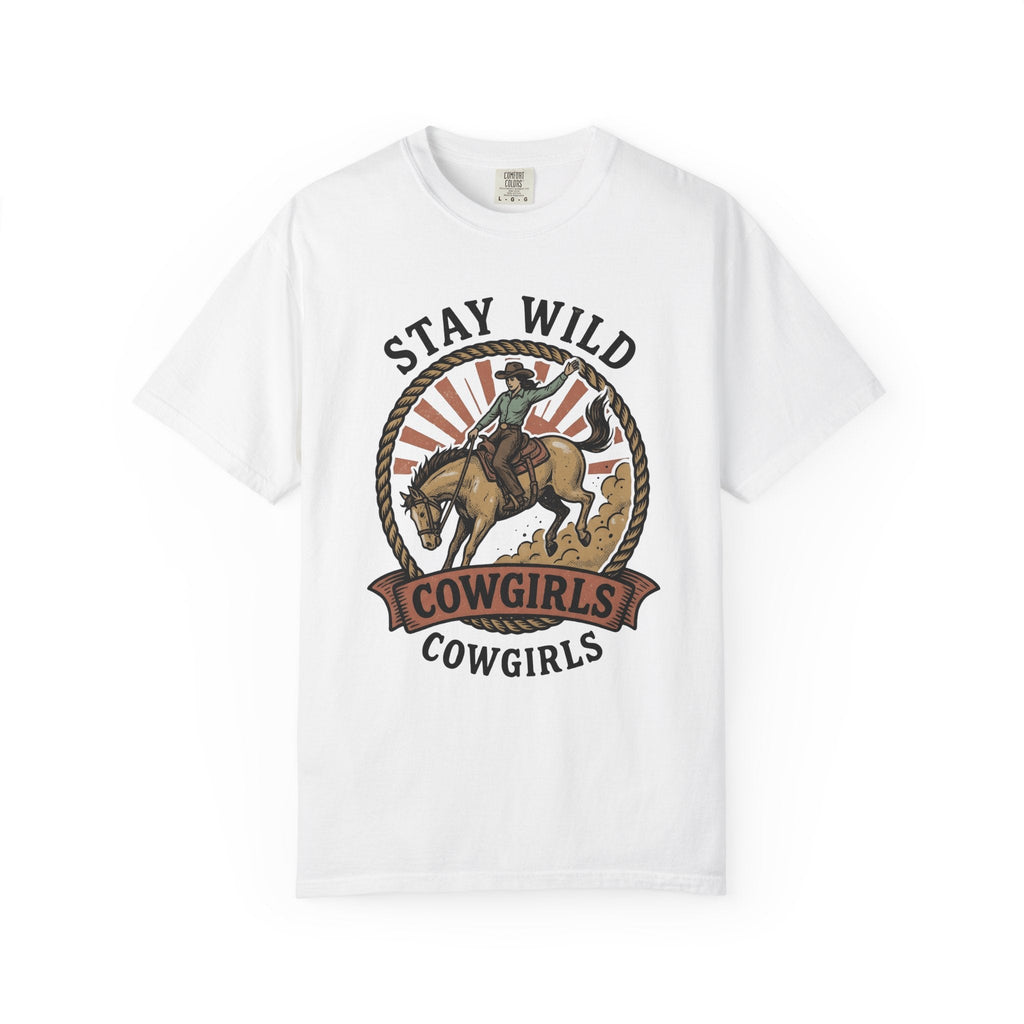 Cowgirl Horse Shirt Cowboy Gift for Women Rustic Tee Rodeo product image 1