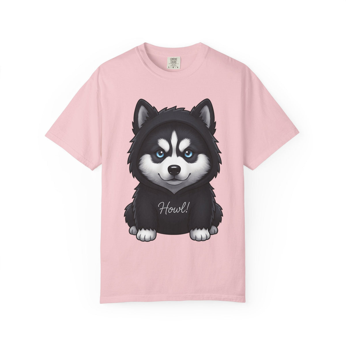 Husky Puppy Shirt Dog Animal Unisex Gift Cute Tee T-Shirt product image 3