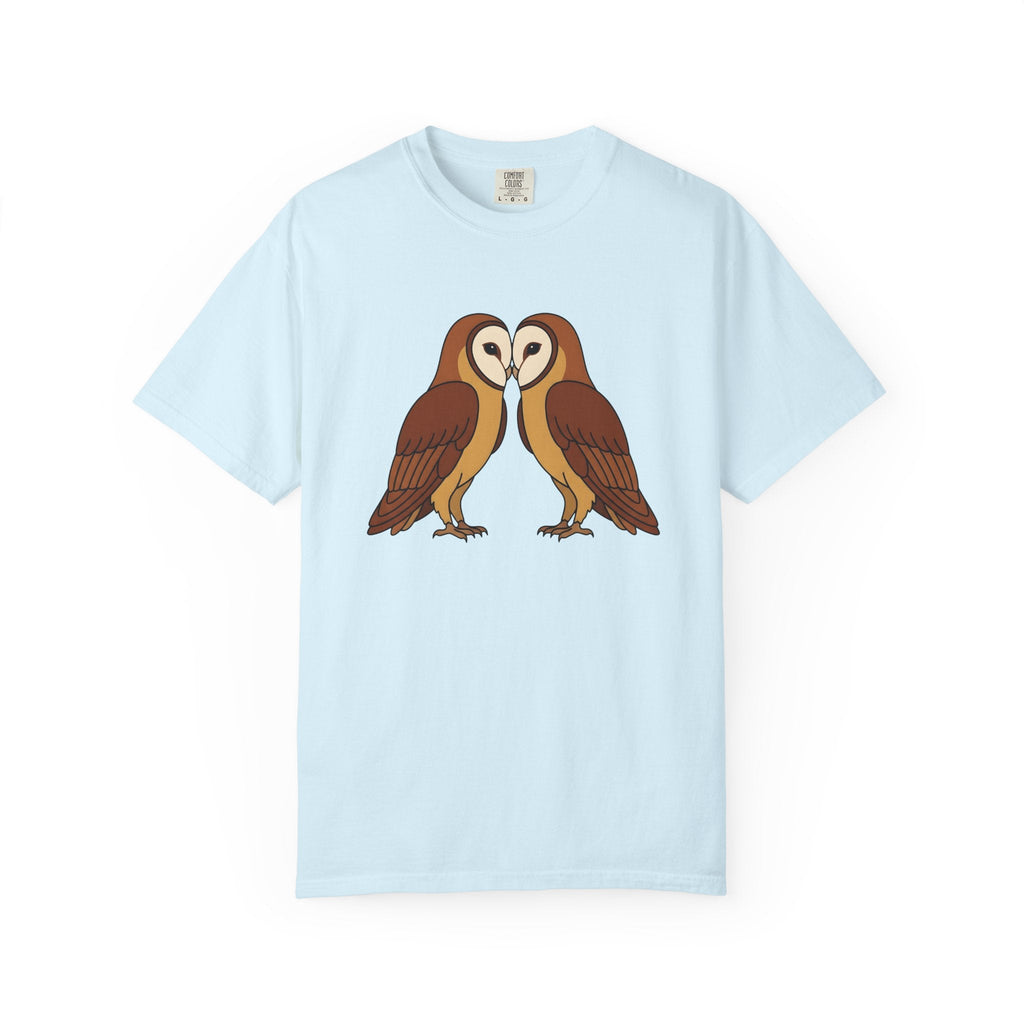 Barn Owl Pair Shirt Valentines Day Animal Unisex Gift product image 2