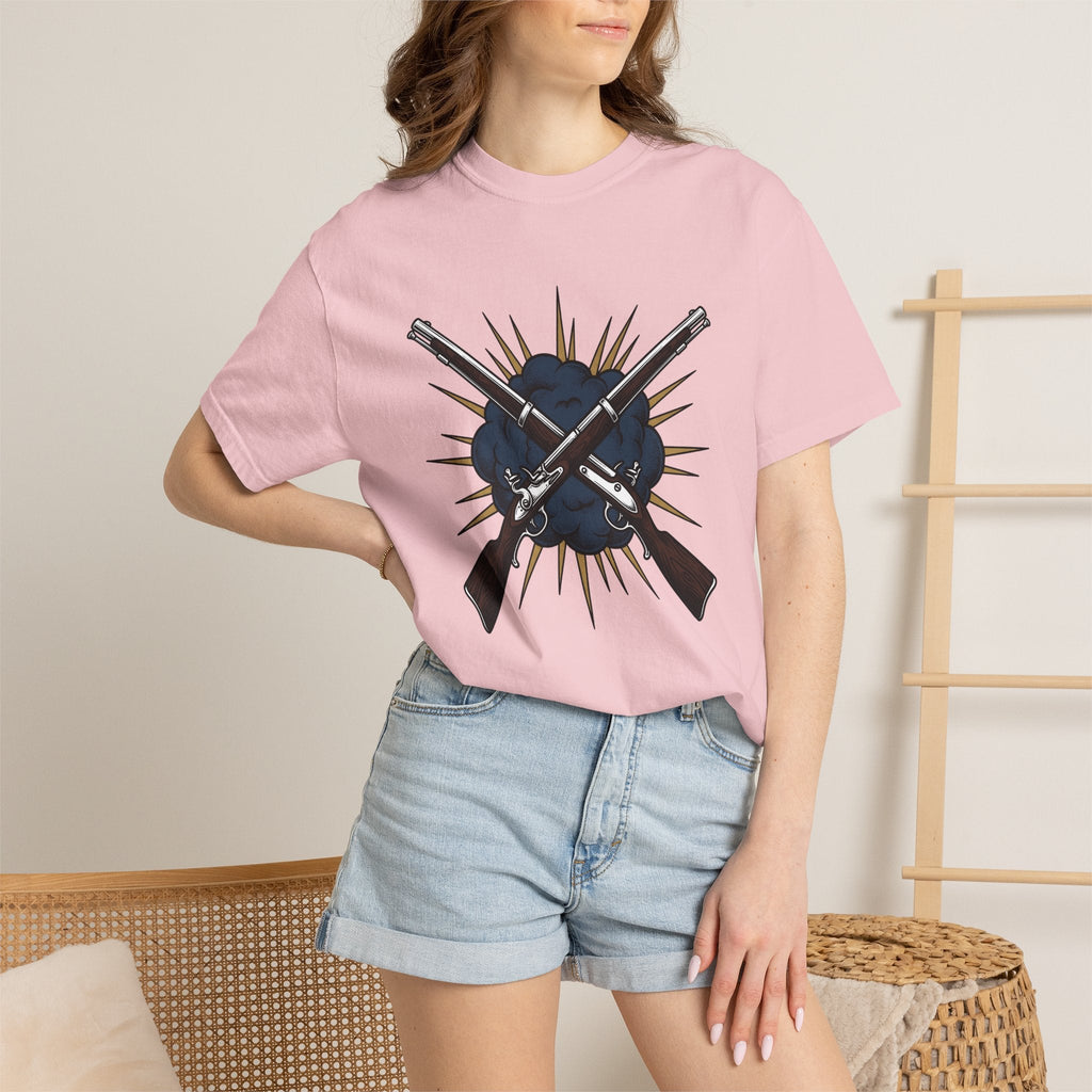 Crossed Rifles Shirt America Nationalism Unisex Gift product image 12
