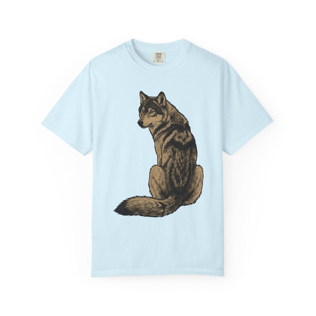 Wolf Illustration Shirt Wildlife Unisex Gift Sketch Tee product image 2