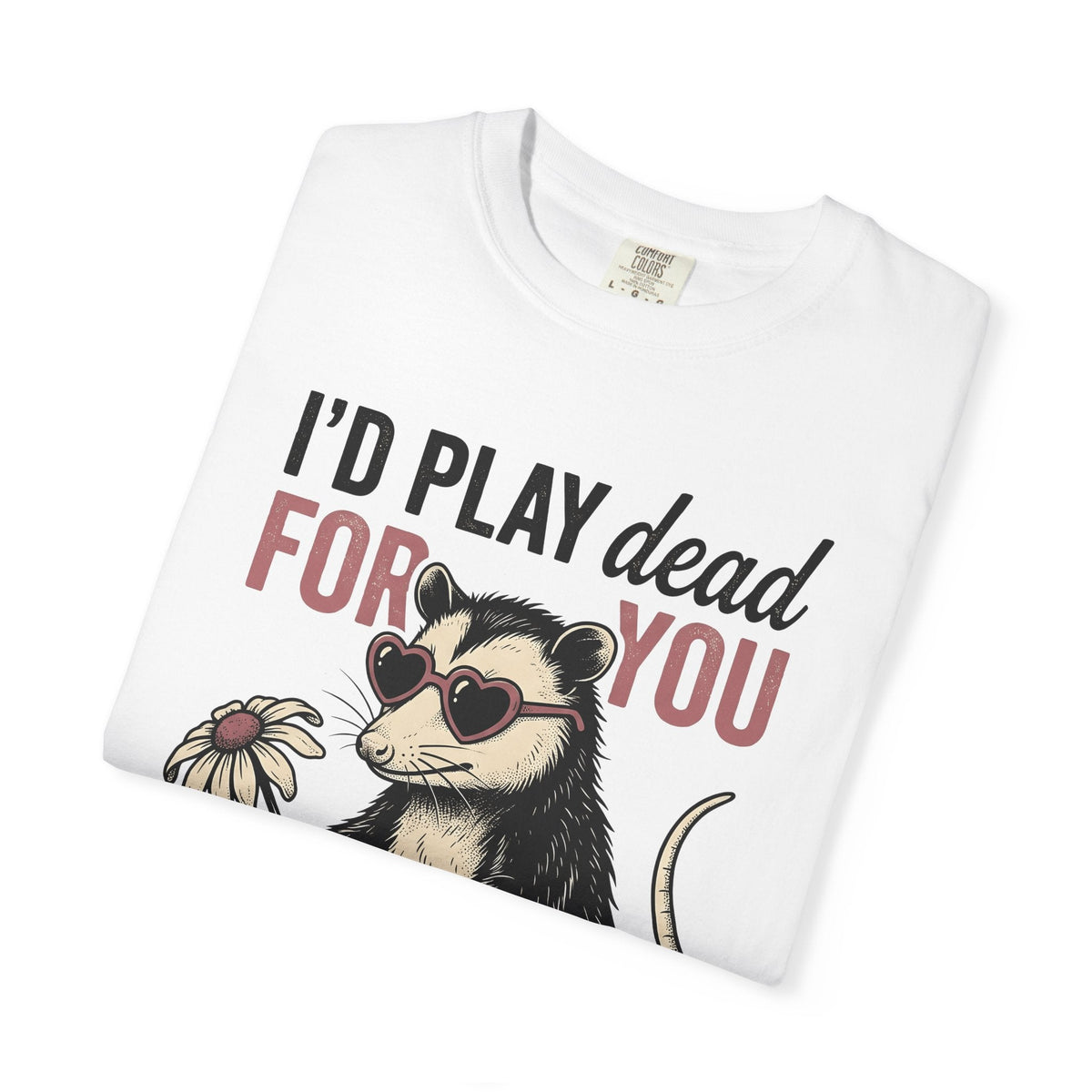 Possum Graphic Shirt St. Valentines Day Animal Unisex Gift product image 5