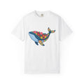Whale Flower Shirt Animals & Flowers Sea Unisex Gift Hippie product image 1