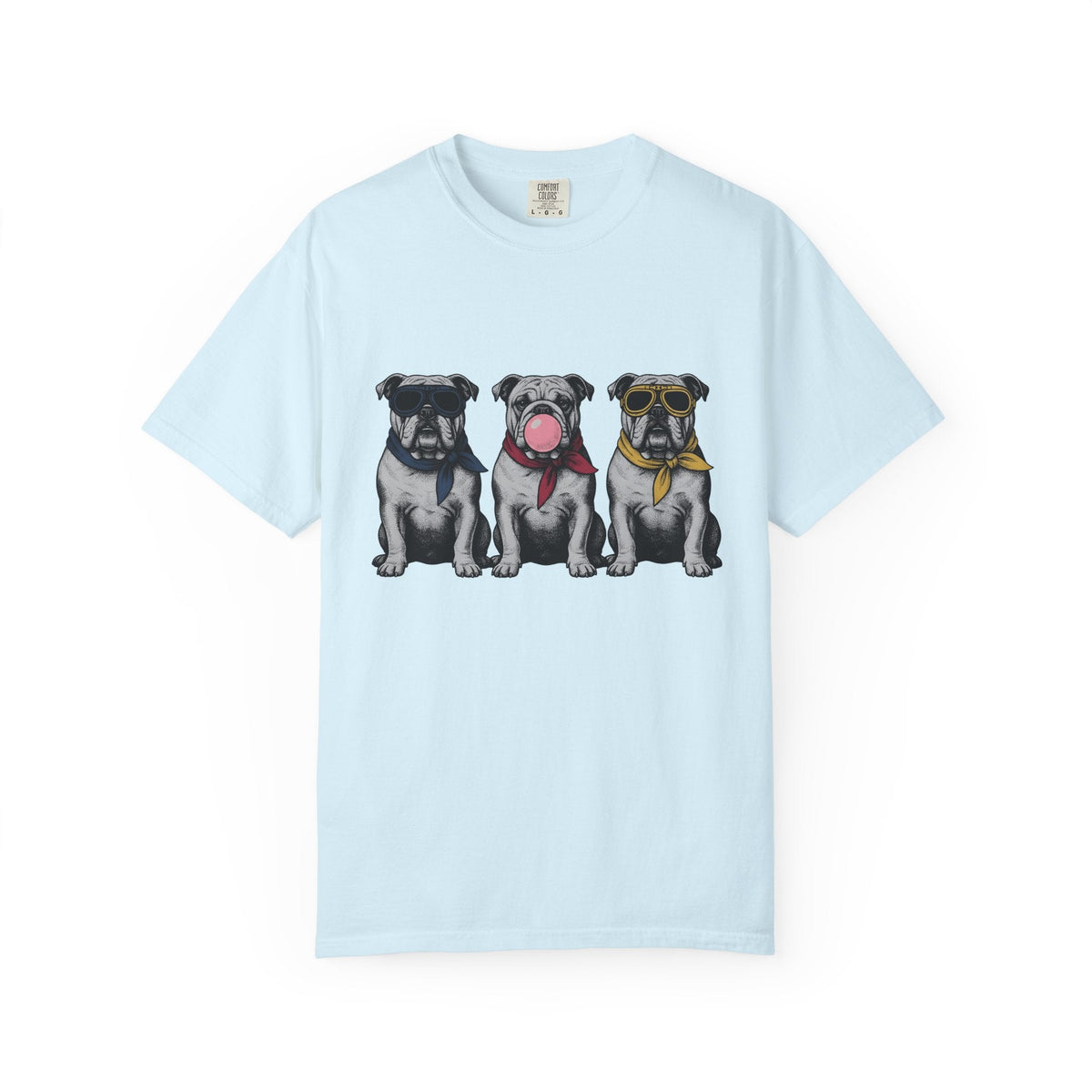 Bulldog Pack Shirt Dog Funny Gift Women Retro Tee T-Shirt product image 2